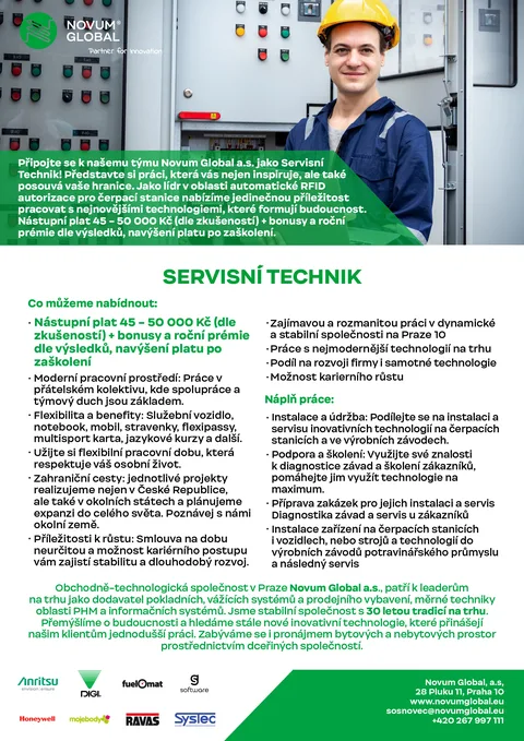 SERVISNÍ TECHNIK