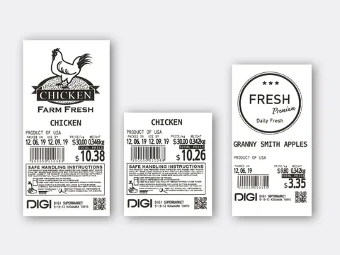 AW5600CPRII linerless labels