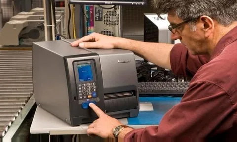 Intermec PM 43 ovládací panel