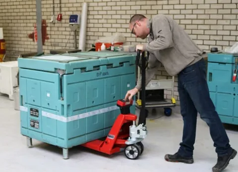 Ravas 1100 při práci