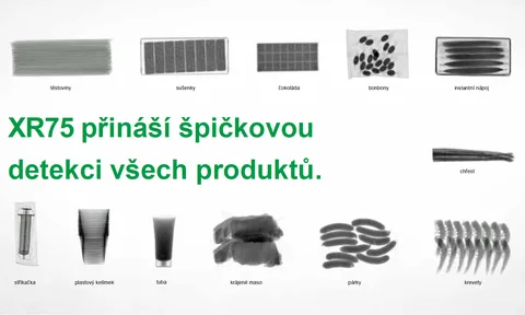 Rentgeny Anritsu XR75 poskytují špičkovou detekci produktů