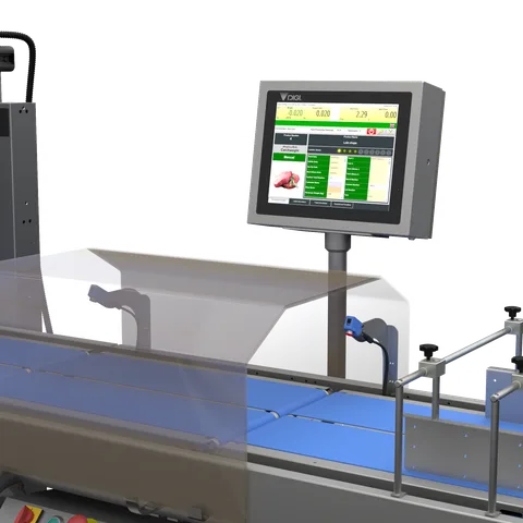 Automatické vážicí a etiketovací stroje