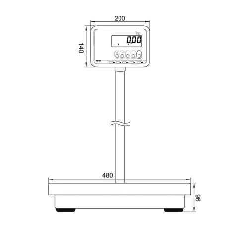 DIGI DS 166 rozměry